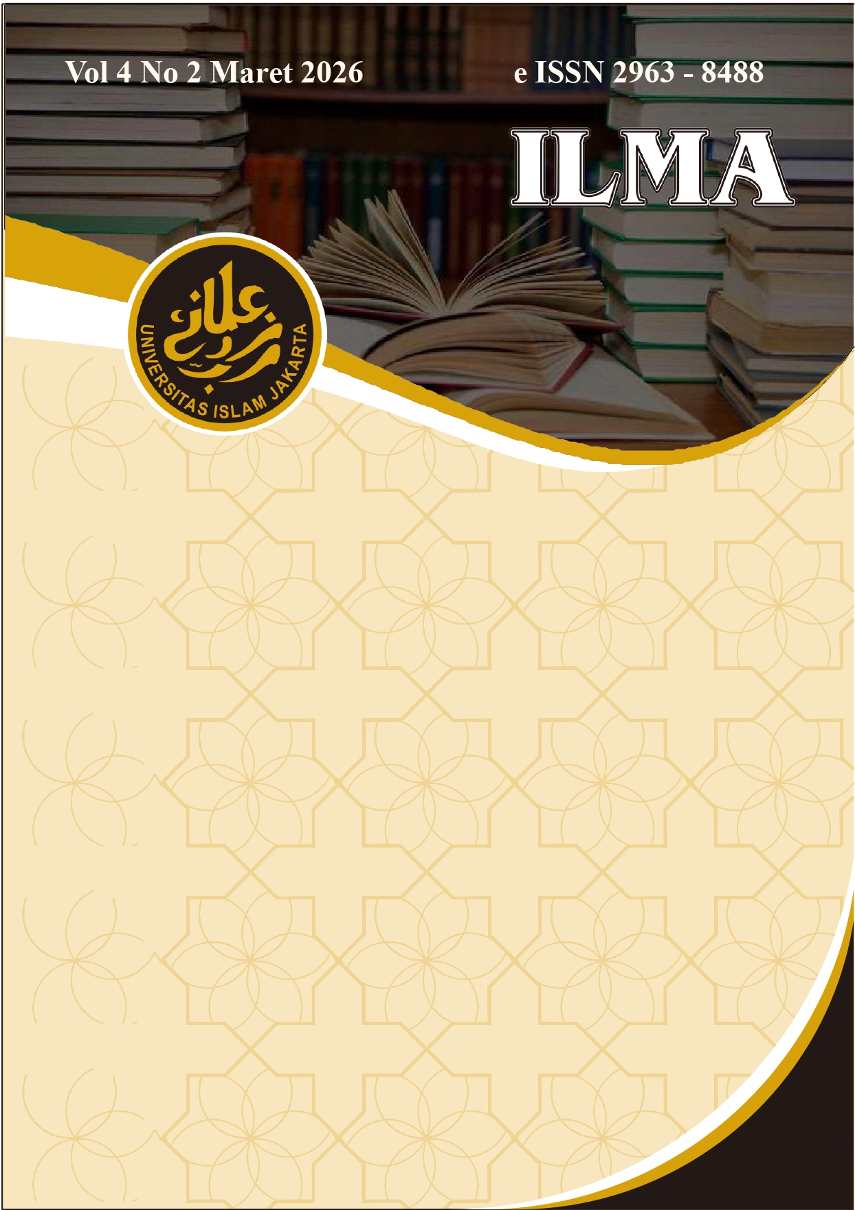 					View Vol. 4 No. 2 (2026): Jurnal ILMA
				